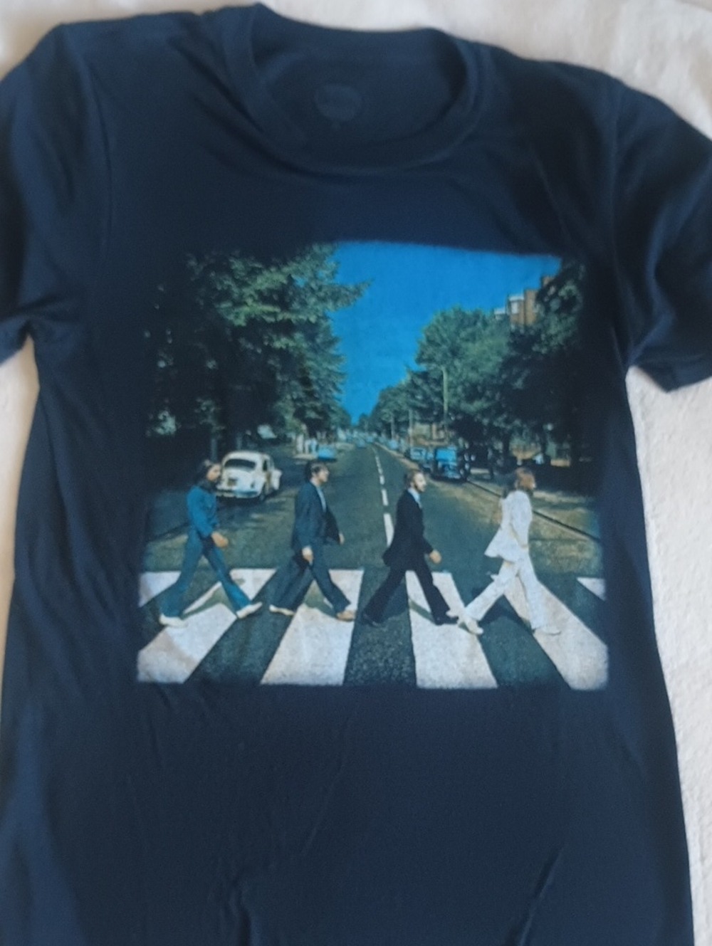 Beatles Abbey Road Graphic T-Shirt - Iconic Crosswalk Design